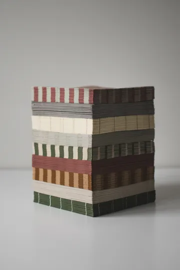 Stripe pappersservett 33x33 cm 20-pack - Nougat - DBKD