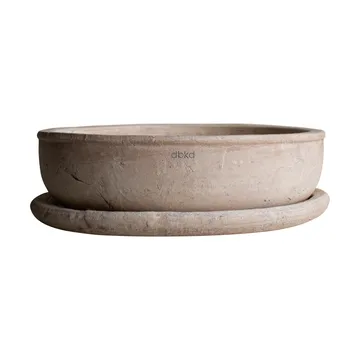 Terra bowl kruka - Sand, Ø30x10,5 cm - DBKD
