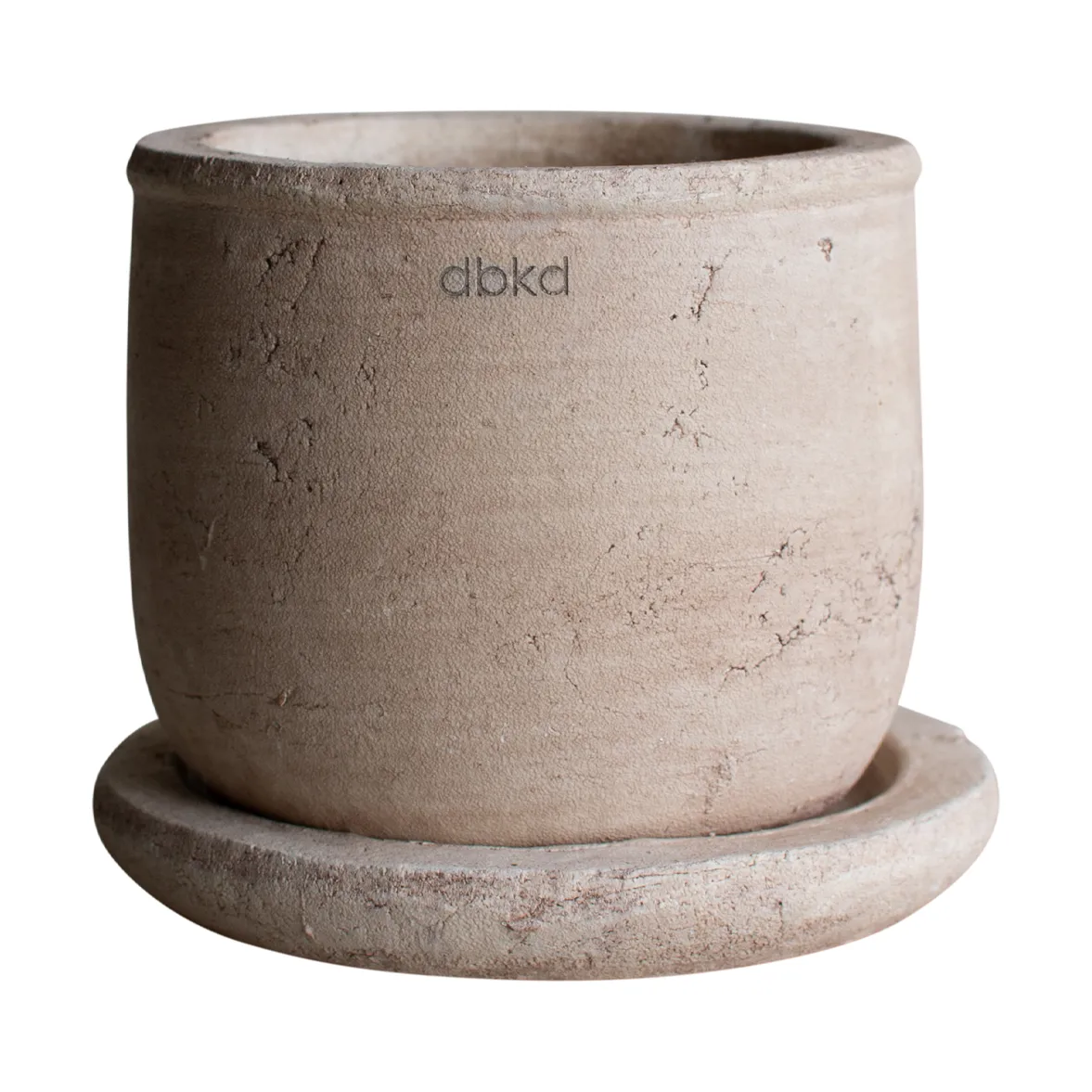 Terra kruka, Sand, Ø14x14 cm DBKD