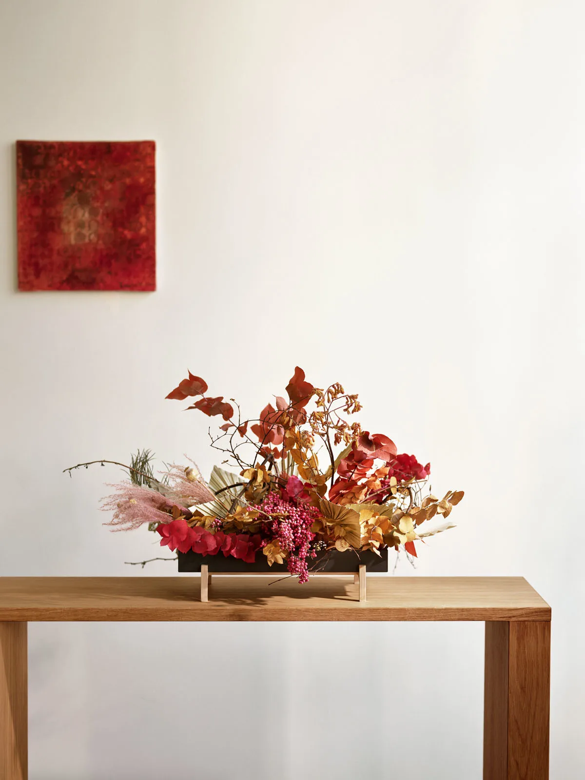 Botanic Flower Tray blomsterbricka, svart Design House Stockholm