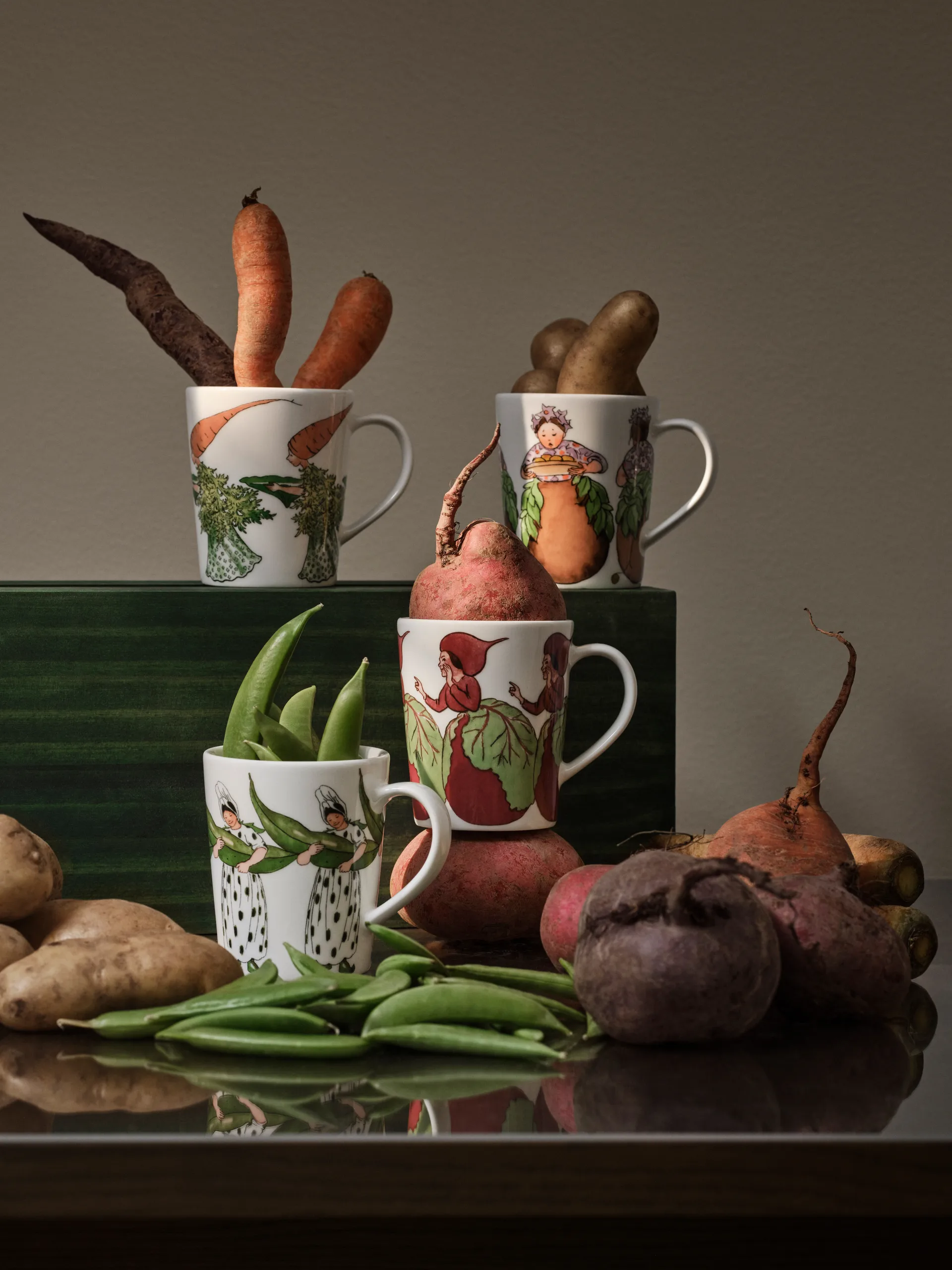Carrot mugg, 28 cl, med handtag Design House Stockholm