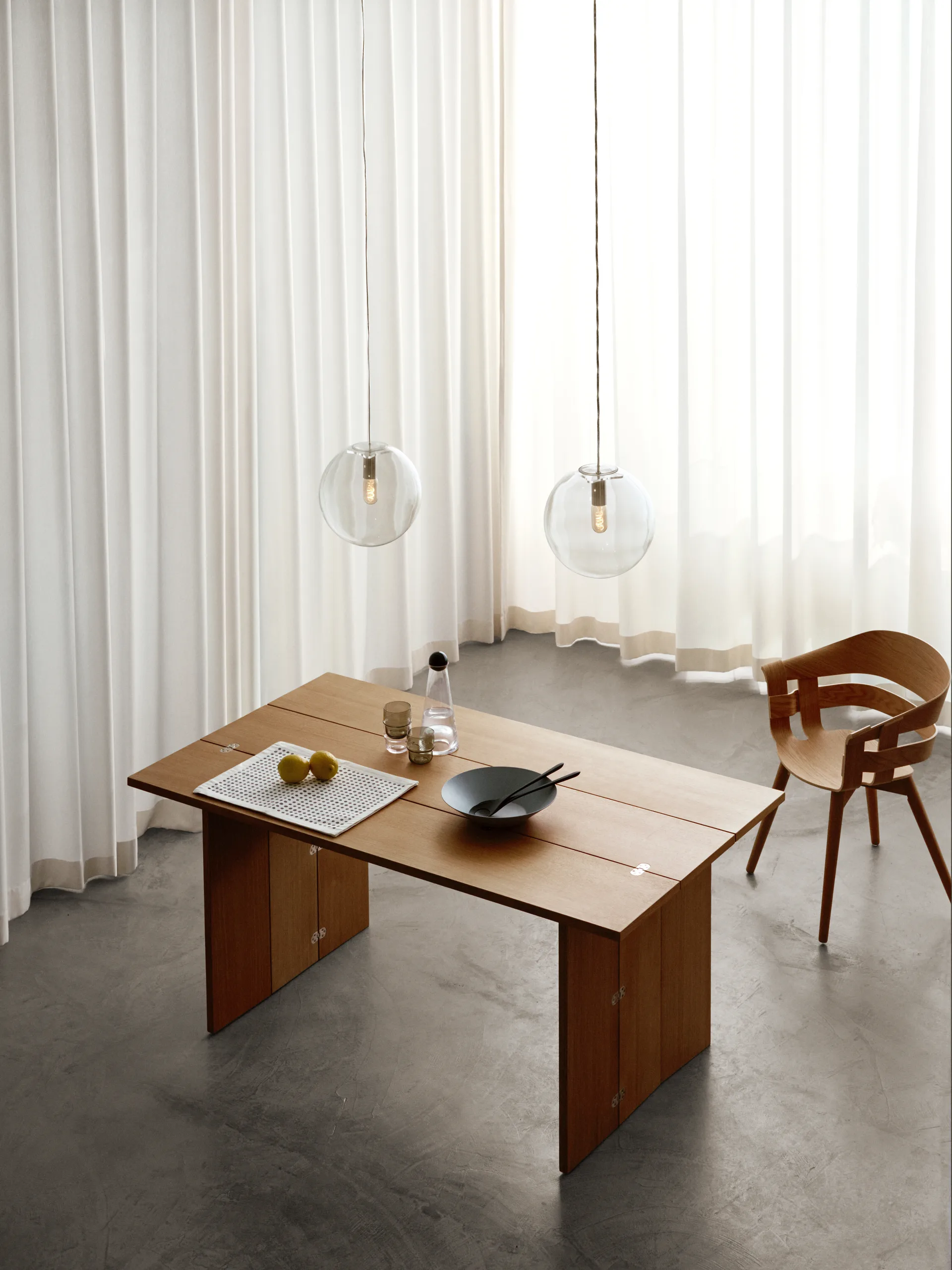 Flip bord, Ek 160 cm Design House Stockholm