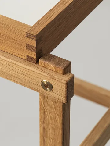Frame hylla hög - Ek-vit - Design House Stockholm