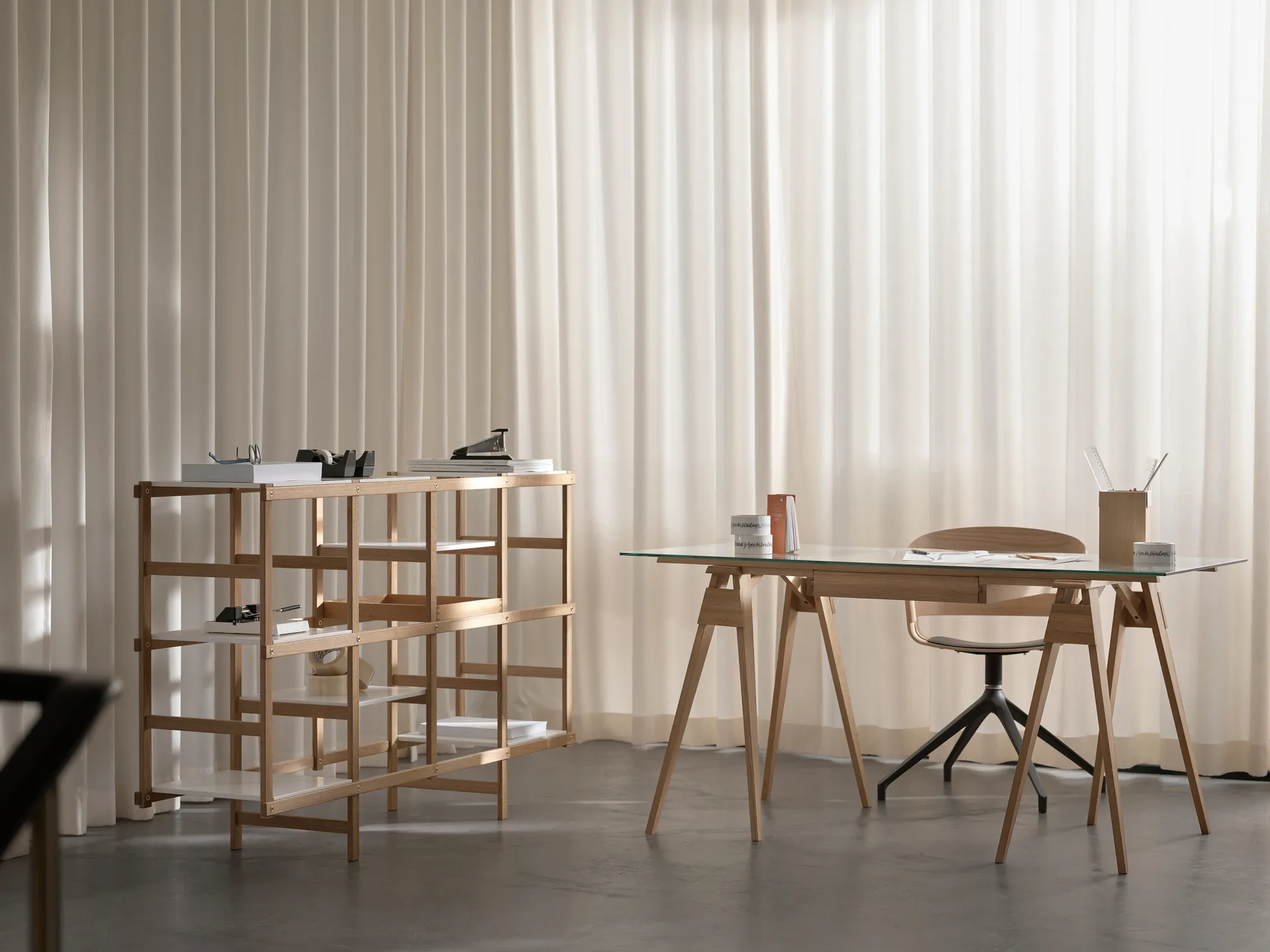 Frame hylla M 154 cm, Ek-vit Design House Stockholm