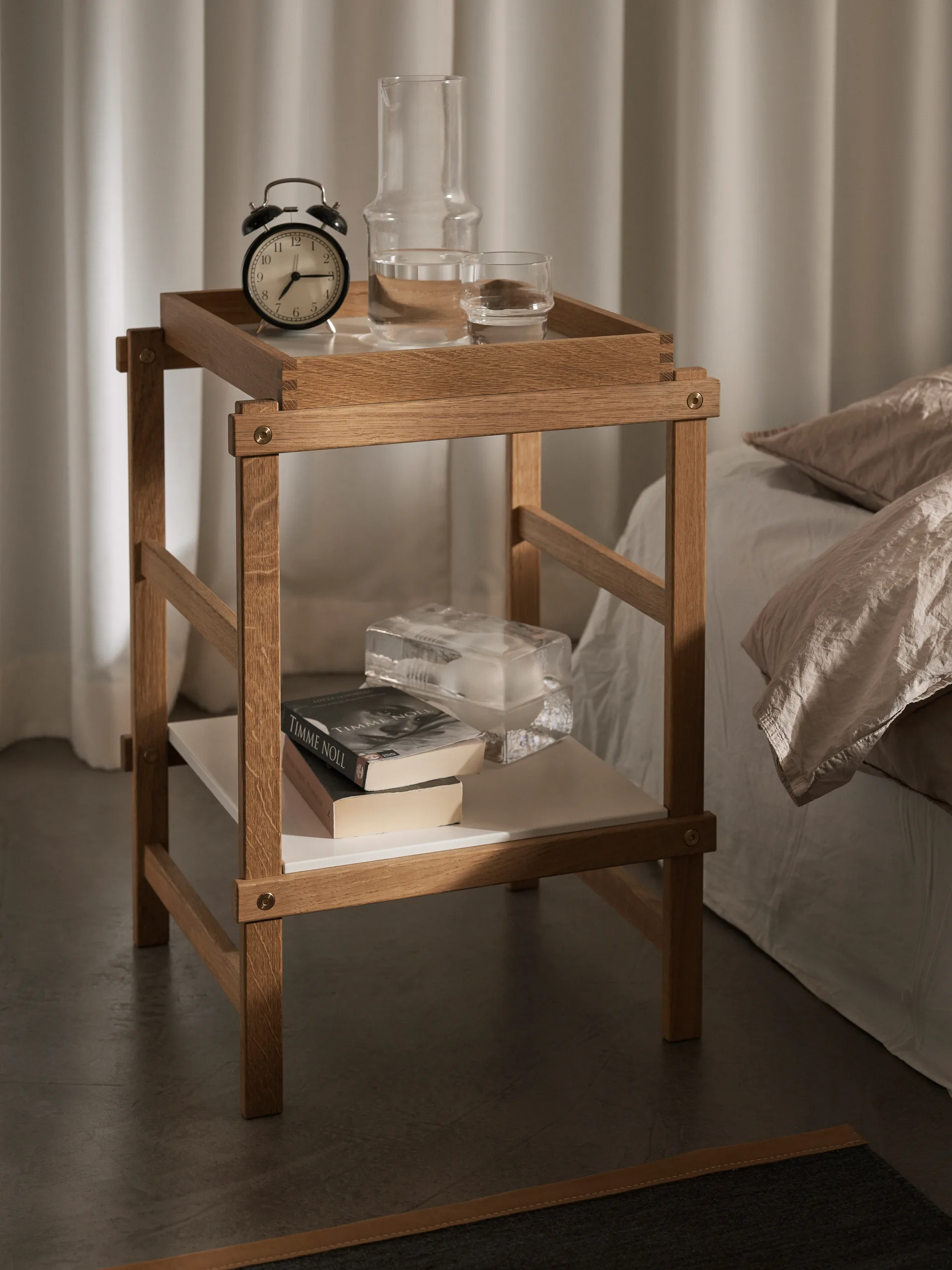 Frame hylla S 58 cm, Ek-vit Design House Stockholm