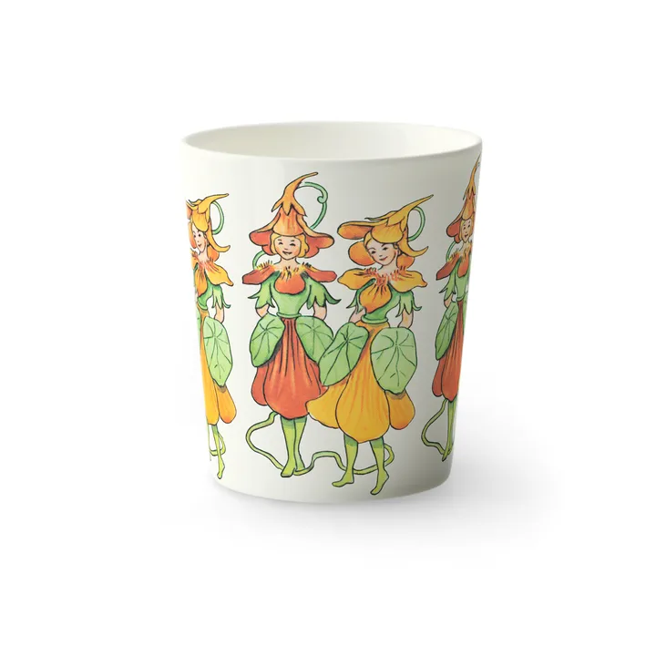 Nasturtium mugg 28 cl - White - Design House Stockholm