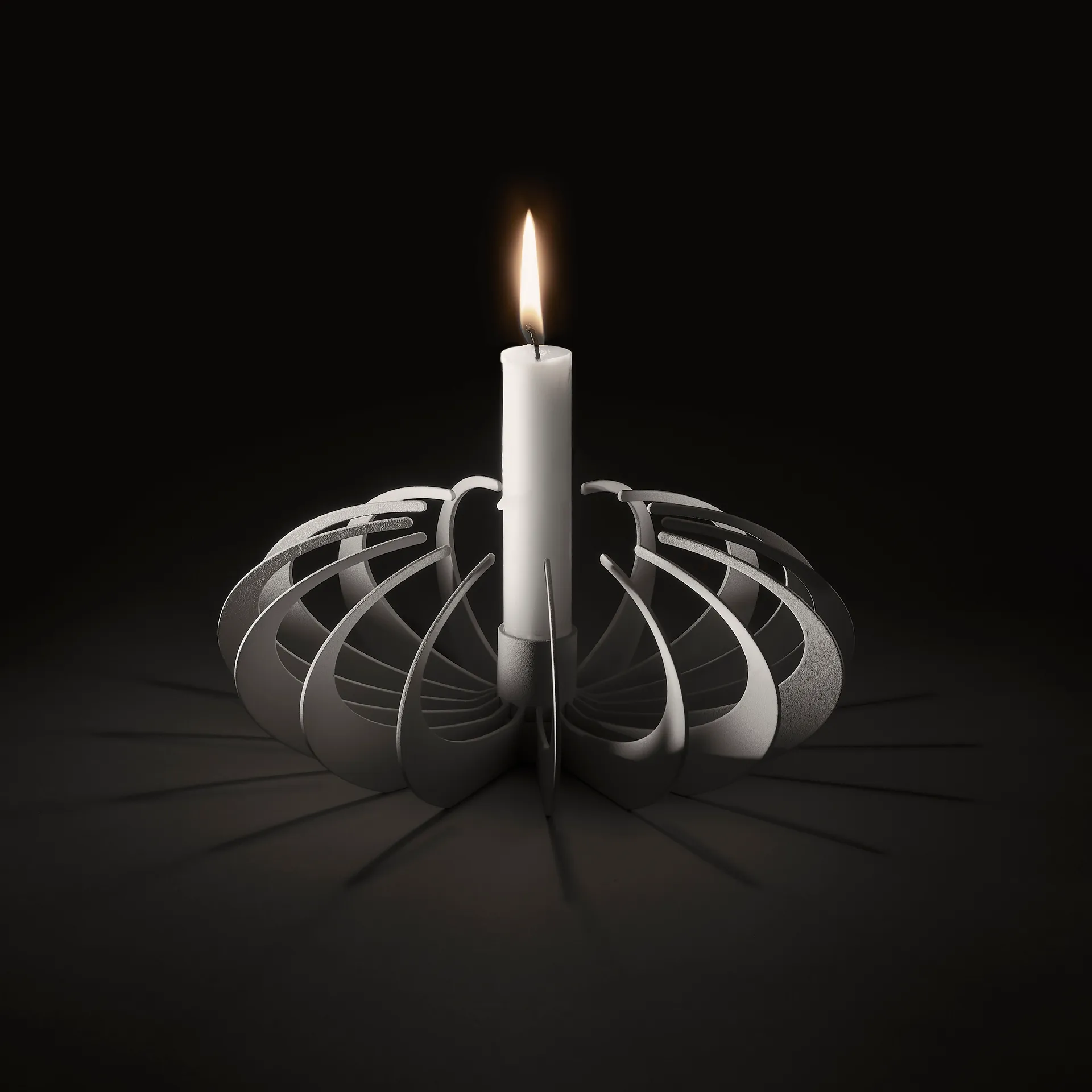 Shadow ljusstake, Vit Design House Stockholm
