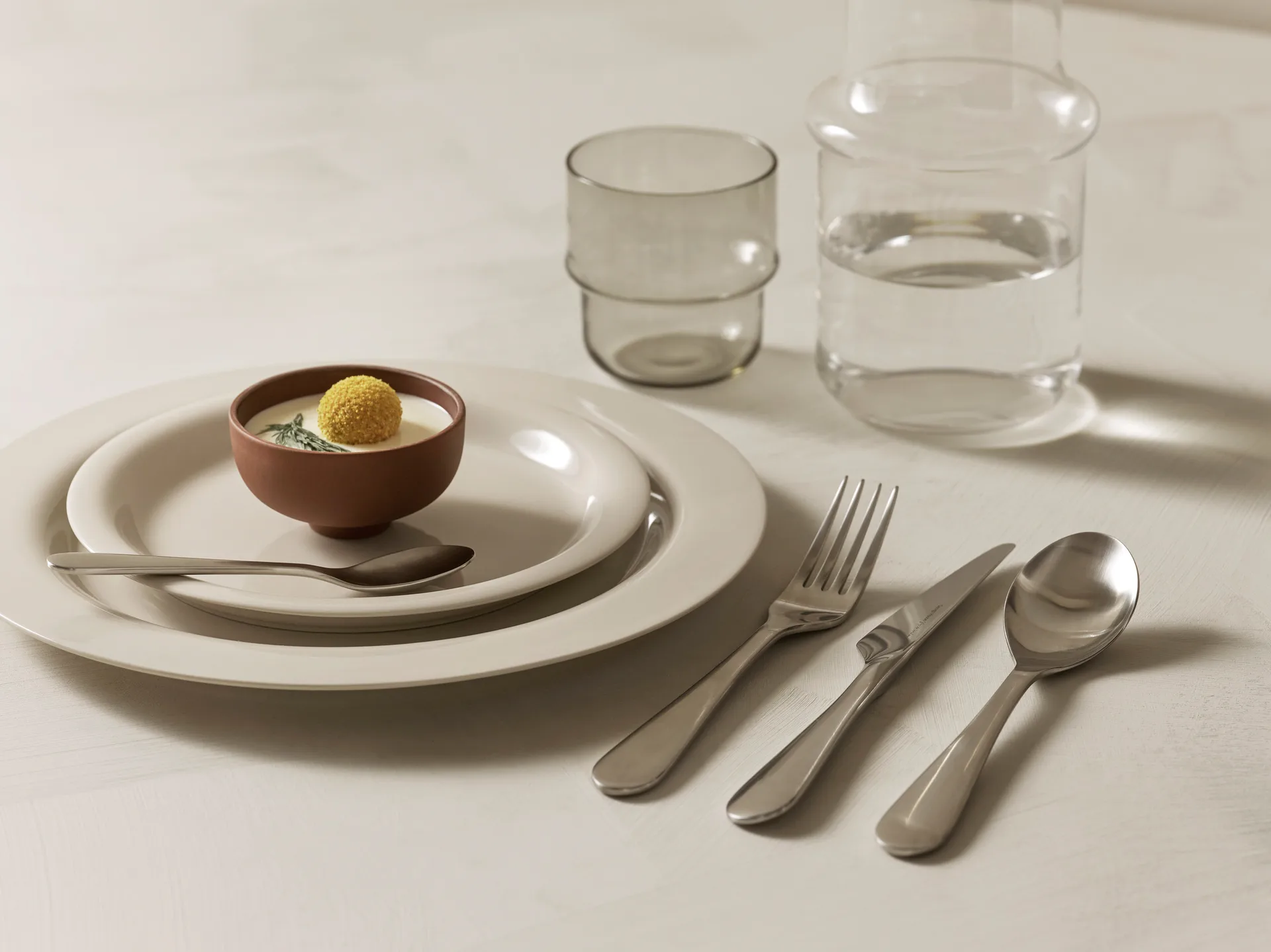 Stockholm Mono matgaffel, Rostfritt stål Design House Stockholm
