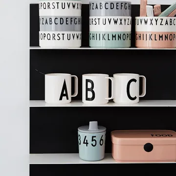Breakfast Dinner Lunch skål 3-pack - Grön - Design Letters