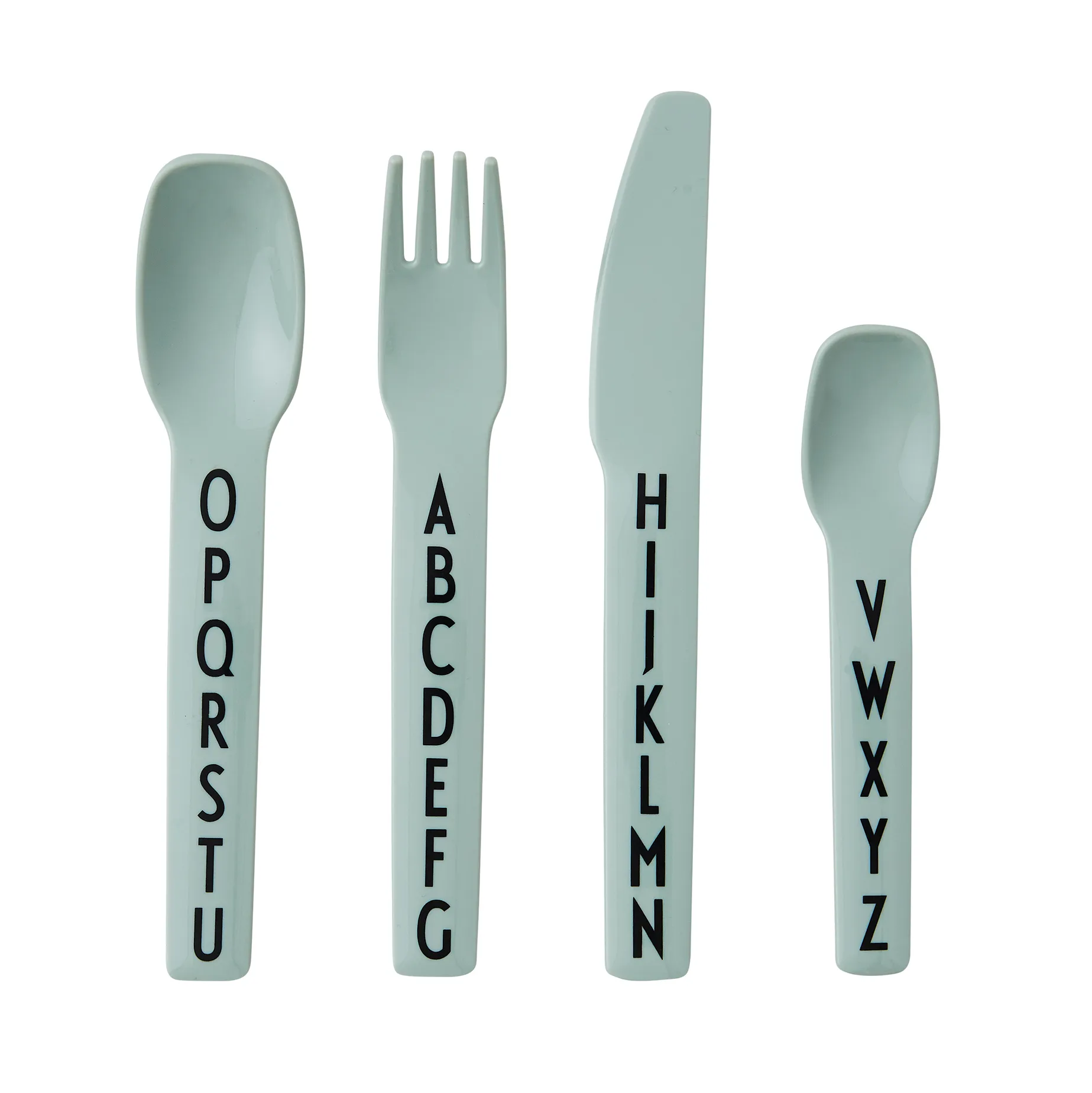 Design Letters barnbestick melamin, Grön Design Letters