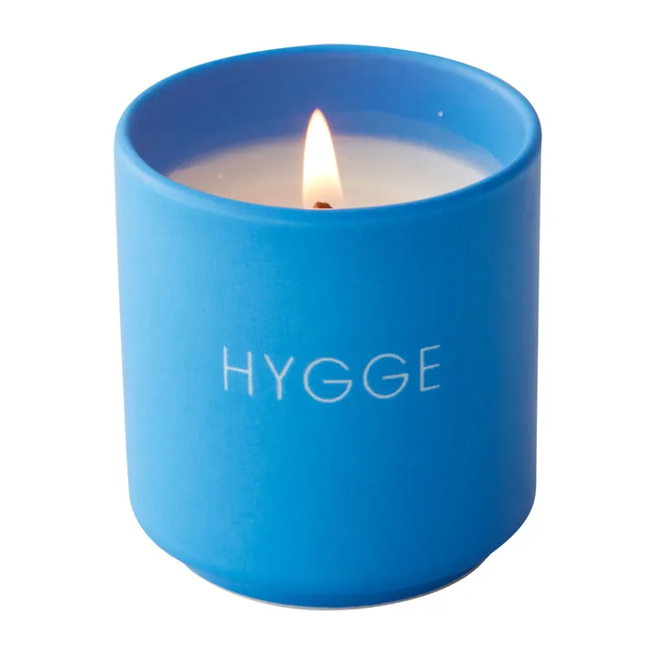 Design Letters doftljus Ø5,5 cm - Hygge-cobalt blue - Design Letters