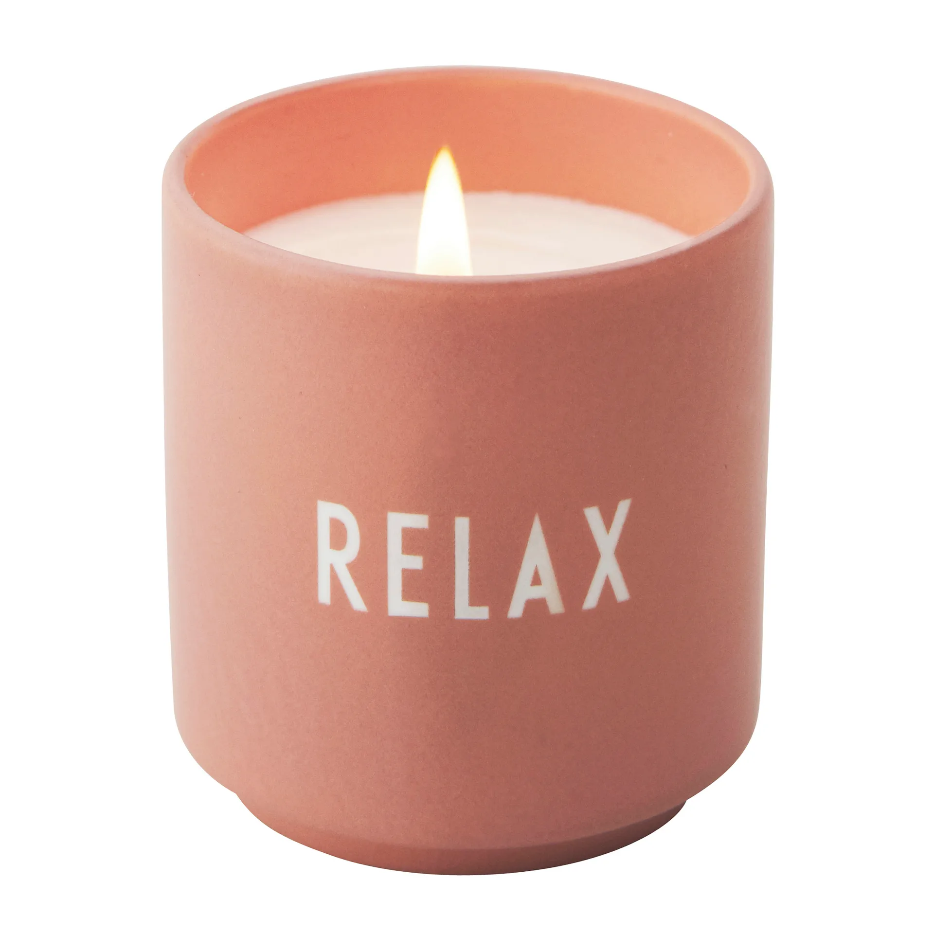 Design Letters doftljus Ø5,5 cm, Relax-nude Design Letters