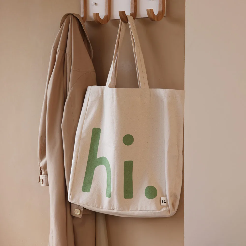 Design Letters hi. väska, Green-pink Design Letters