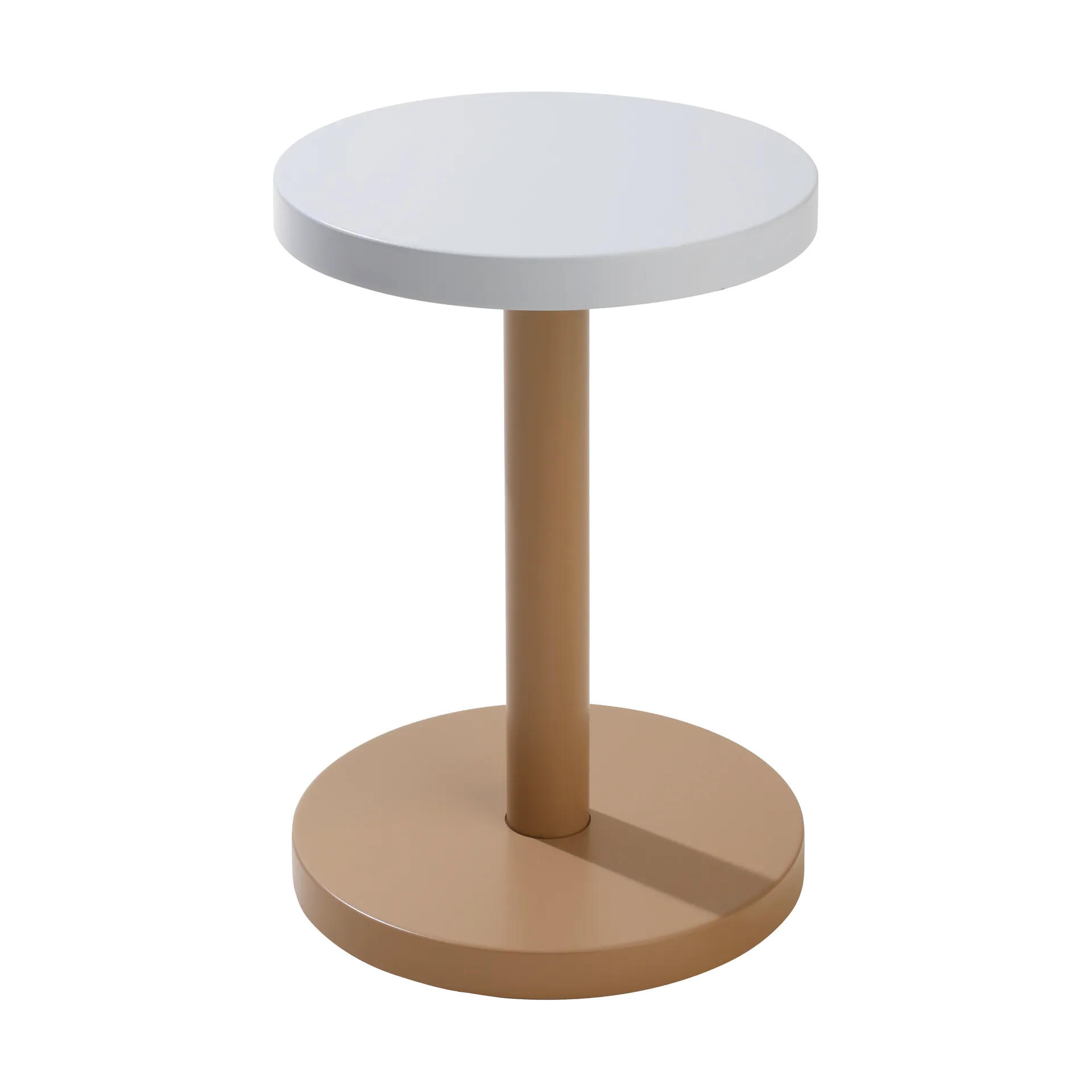 Stord pall Ø31x45 cm, Beige Design Letters