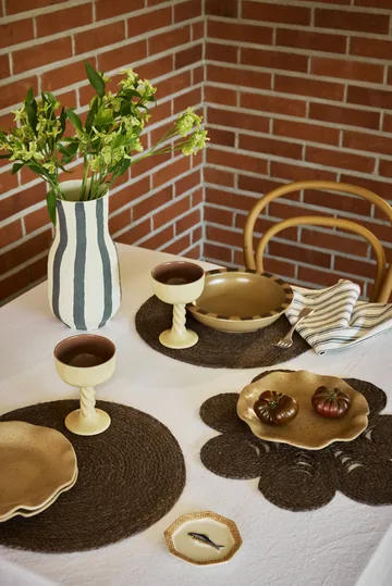 Elin bordstablett Ø38 cm - Coffee - Dixie