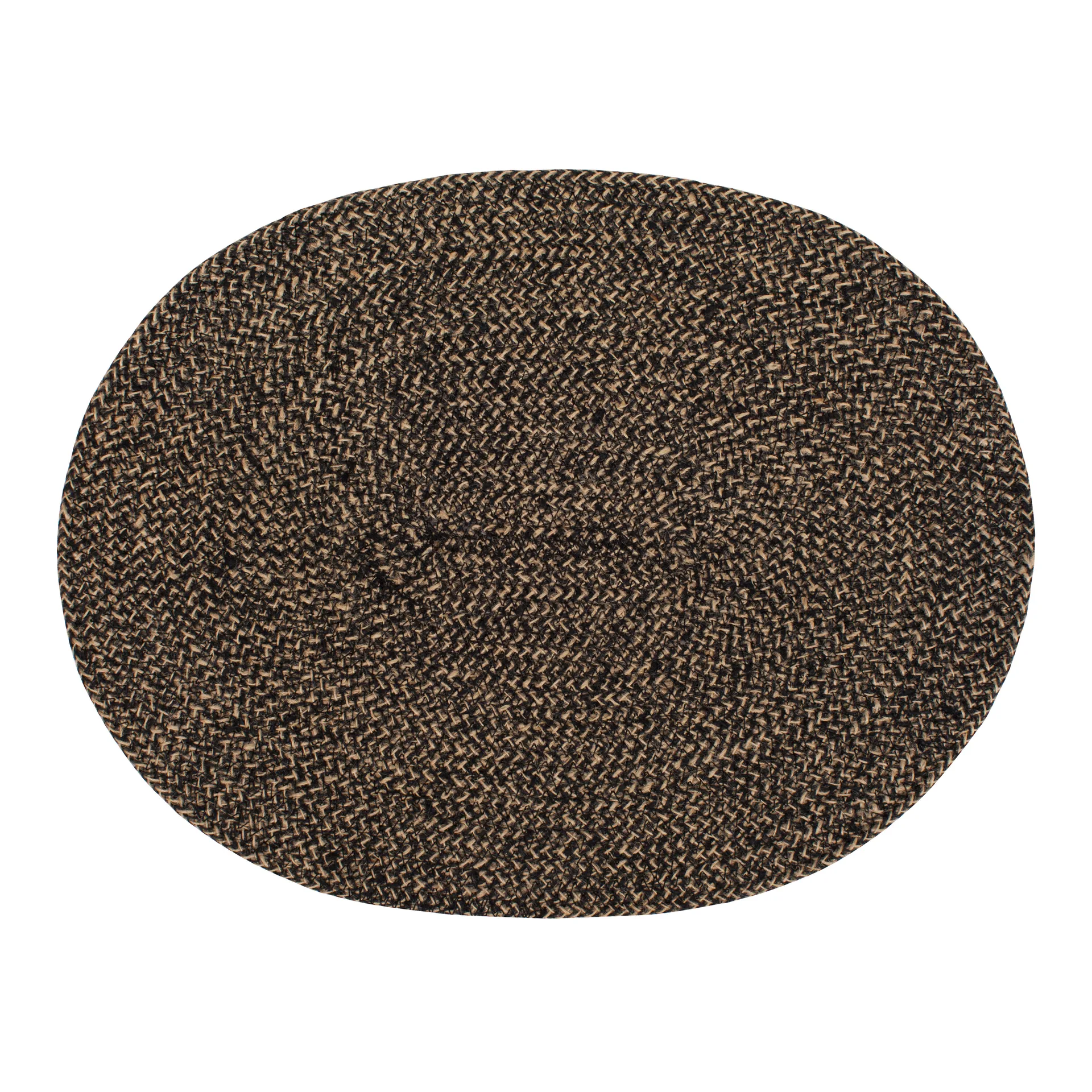 Ella bordstablett oval, Svart Dixie