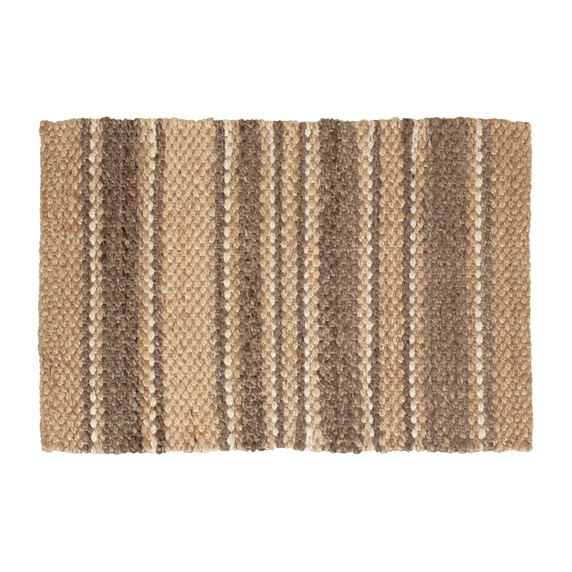 Fanny striped dörrmatta, Natur, 60x90 cm Dixie