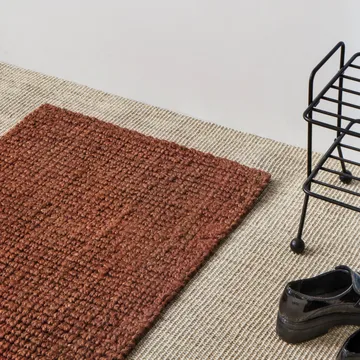 Jute dörrmatta rusty red - 60x90 cm - Dixie