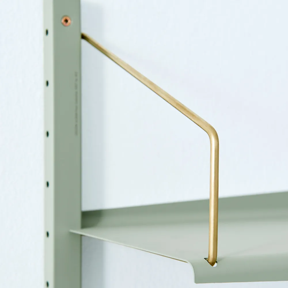 Ultra hyllplan, svart, 2-pack, d.22 cm dk3