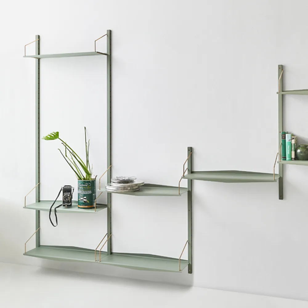 Ultra hyllplan, svart, 2-pack, d.22 cm dk3