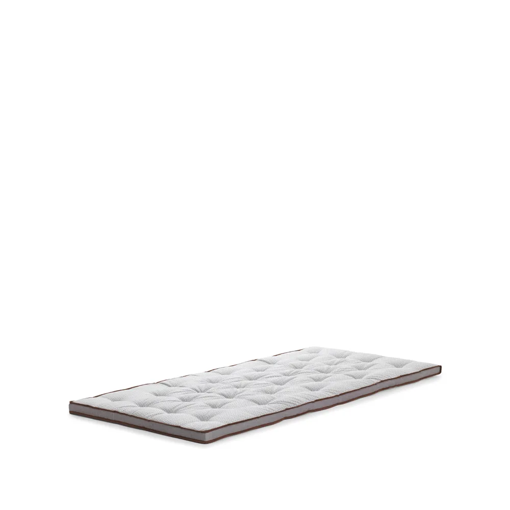 DUX Xupport bäddmadrass, Vit/brun 180x200x6 cm Dux