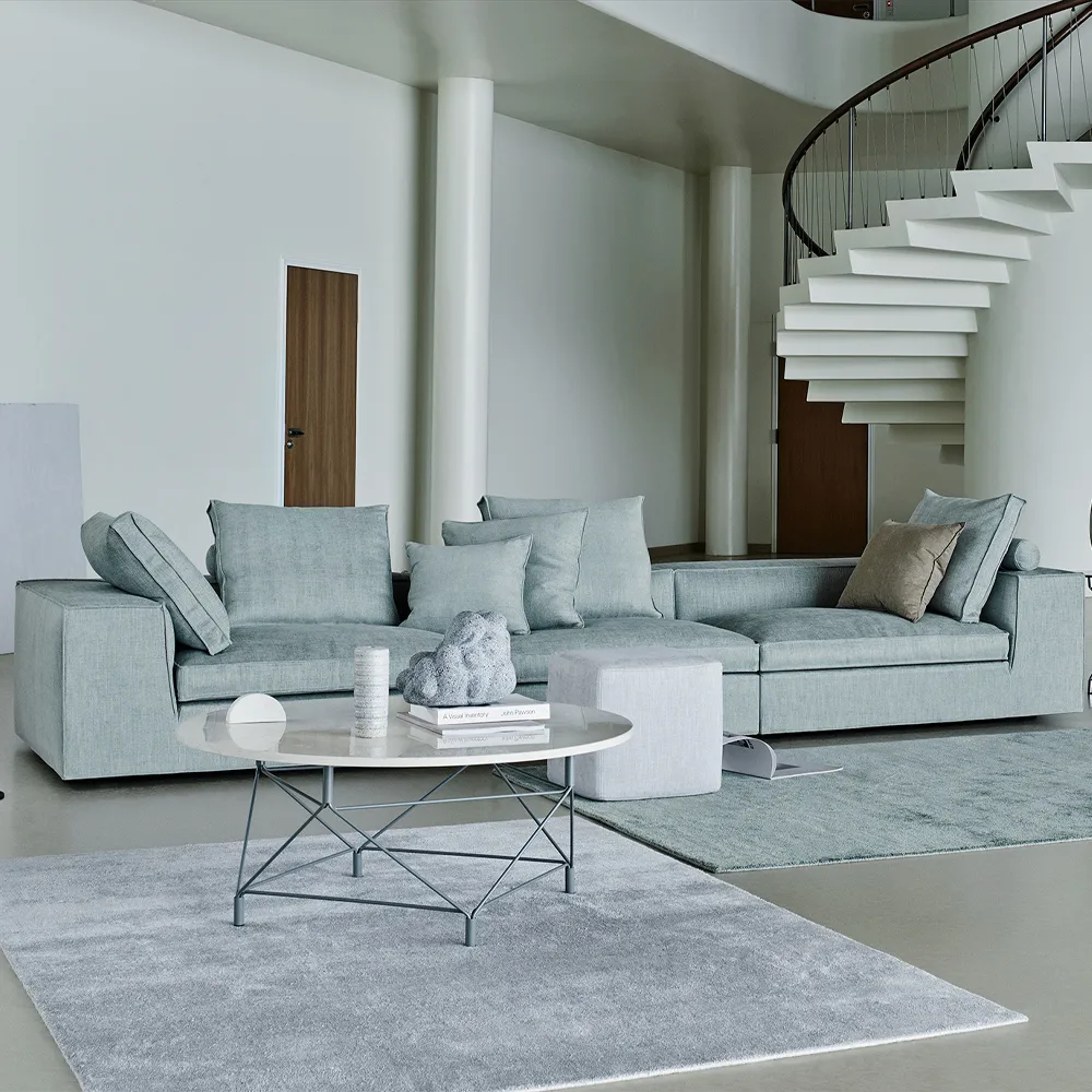 Fatty modulsoffa, tyg soft 23 orange Eilersen