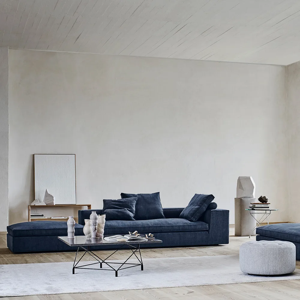 Fatty modulsoffa, tyg soft 23 orange Eilersen