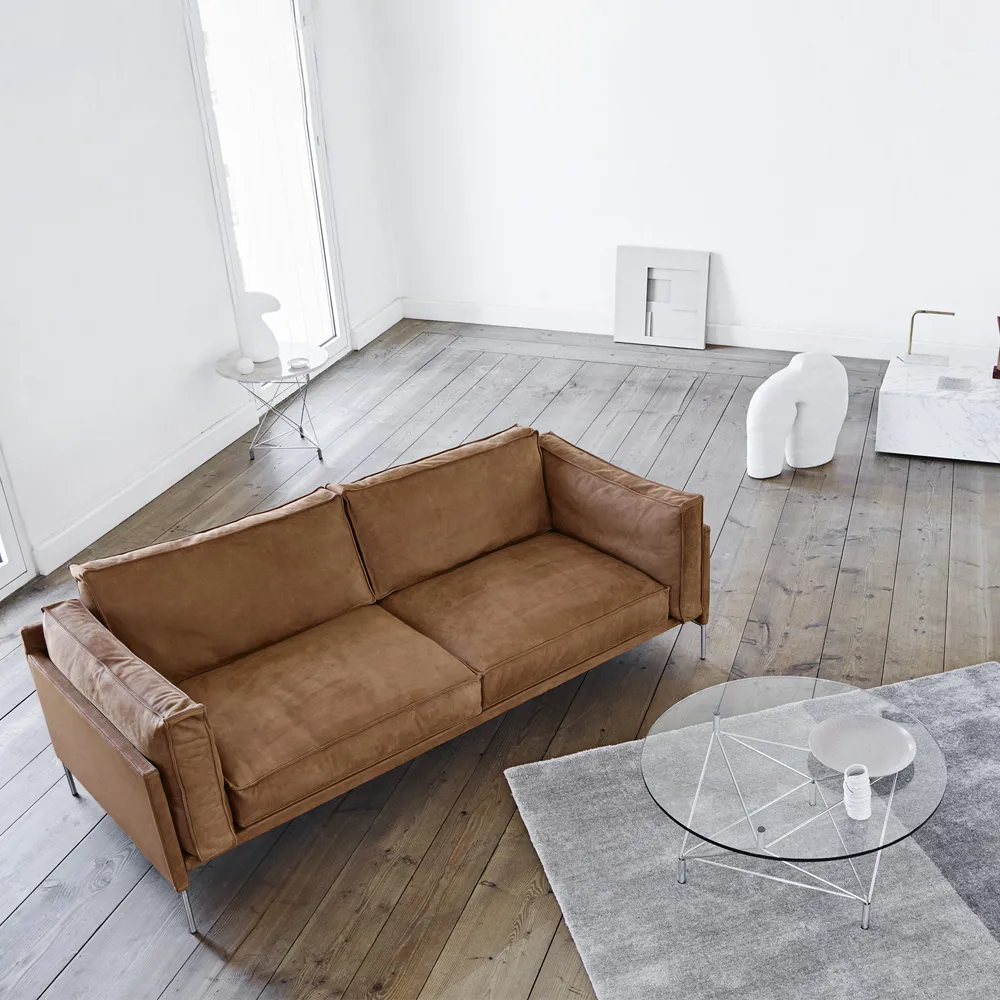Slimline soffa, Gravel 20 vit Eilersen