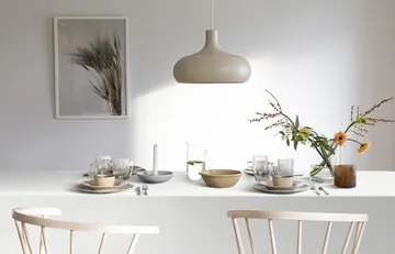Gåsöga bordsduk blekt - 150x250 cm - Ekelund Linneväveri