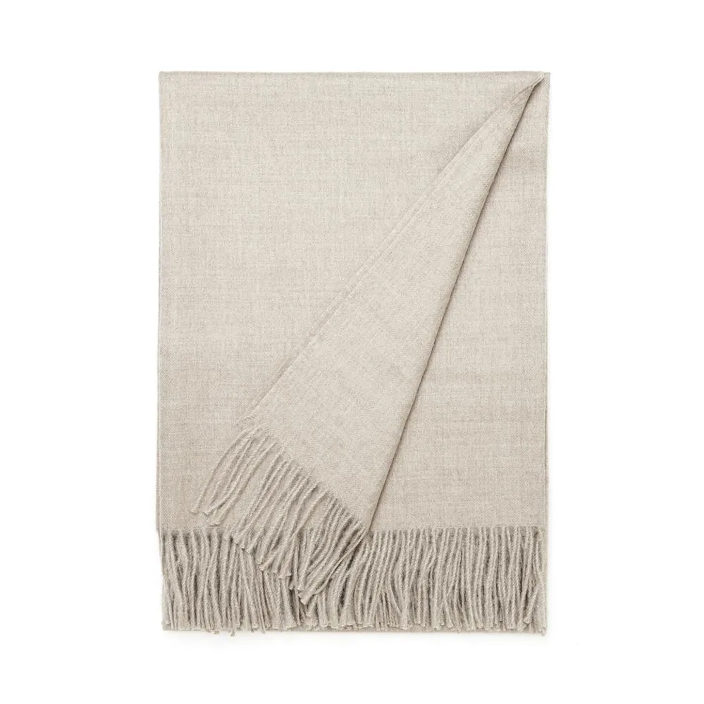 Elvang Luxury pläd, beige Elvang Denmark