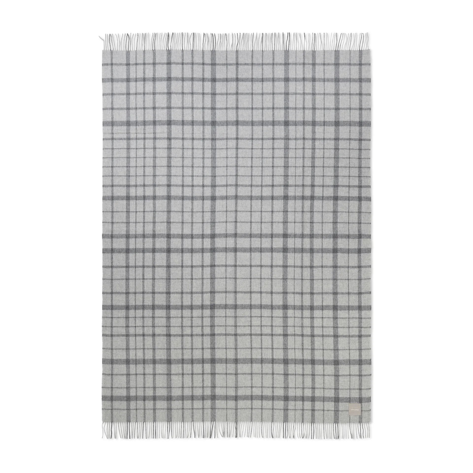 Tweed pläd 130x200 cm, Grey Elvang Denmark