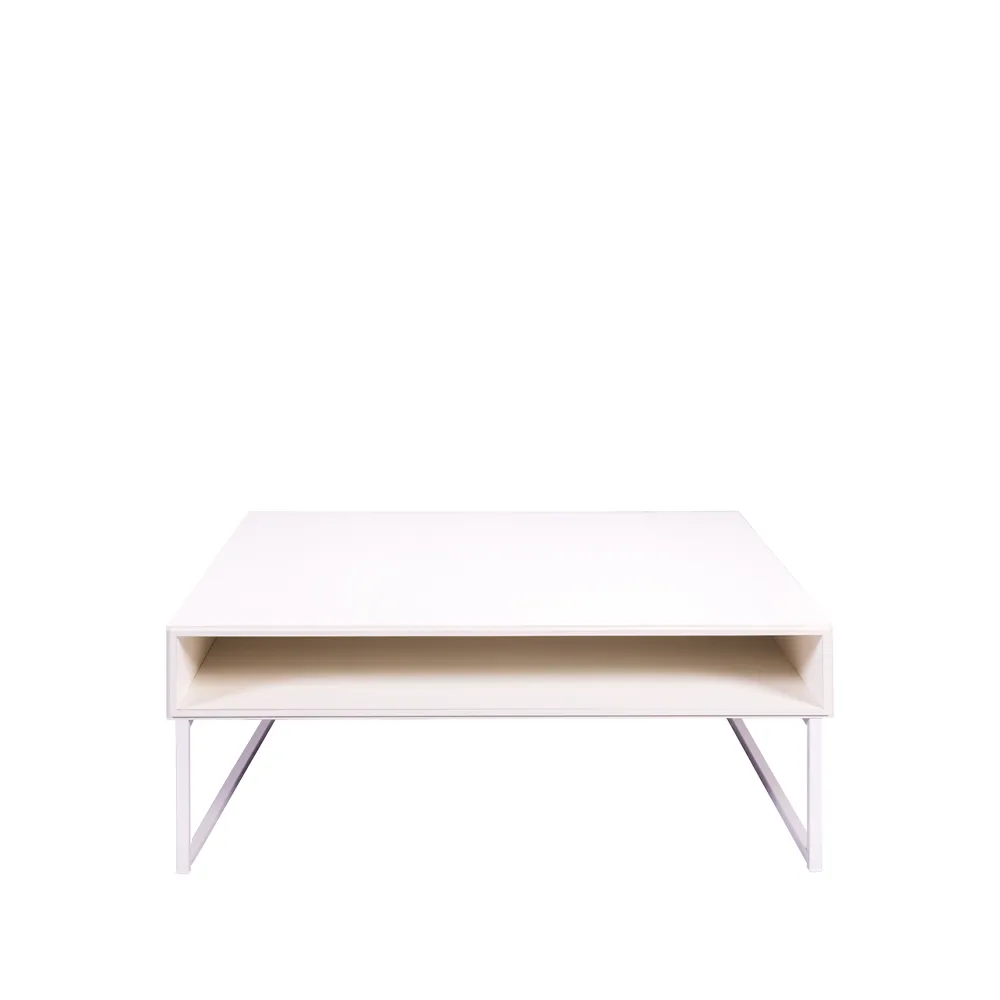 Cube soffbord 100x100 cm, White Englesson