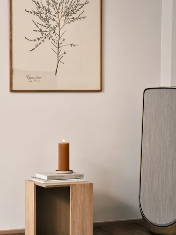 ester & erik blockljus LED - 23 Raw Toffee, 20 cm - ester & erik