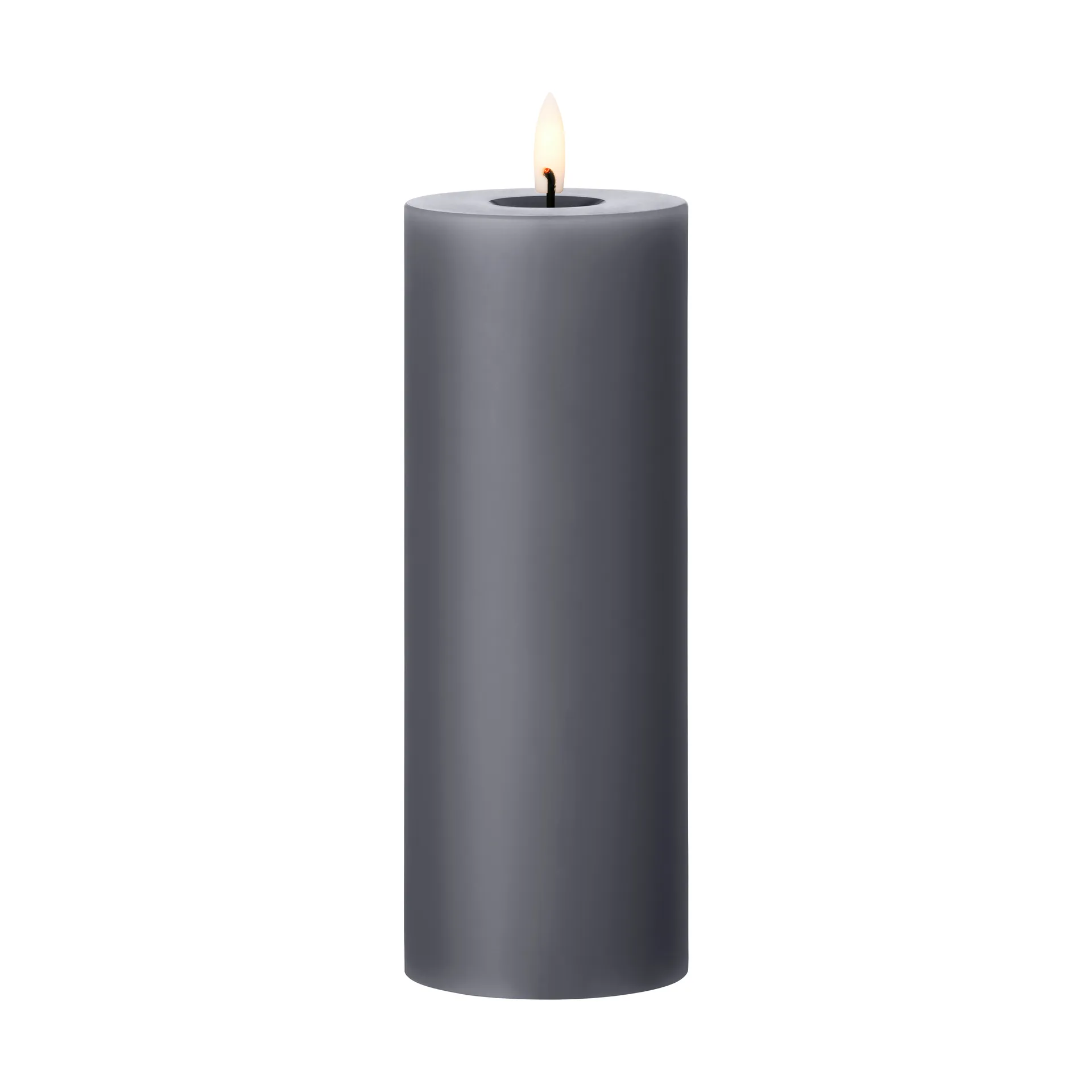 ester & erik blockljus LED, 74 Dark Slate, 20 cm ester & erik