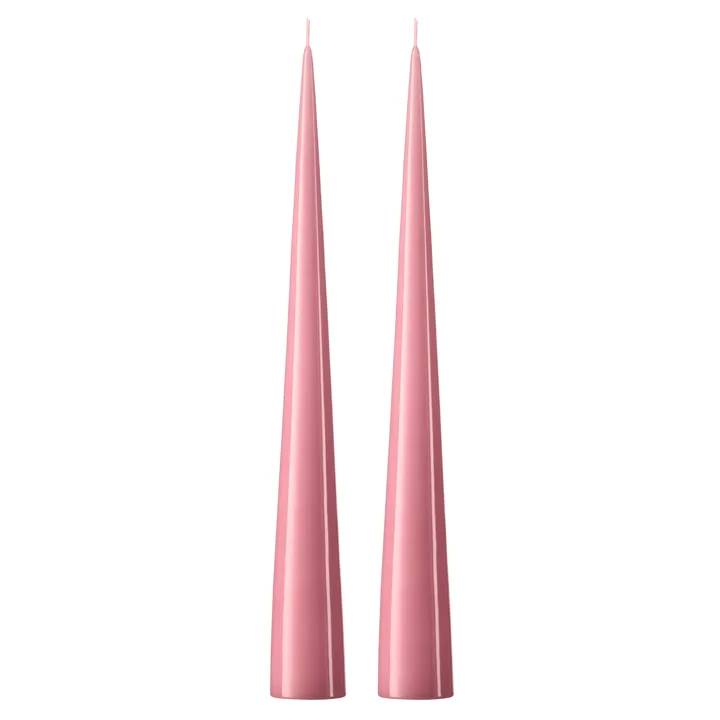 ester & erik konljus 37 cm 2-pack lackad - Old rose 39-0 - ester & erik