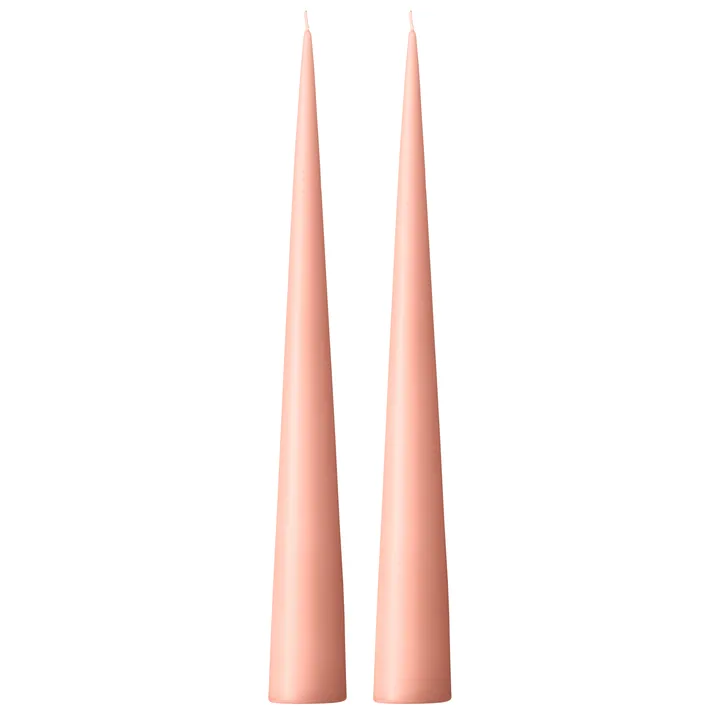 ester & erik konljus 37 cm 2-pack matt - Rosy caramel 20 - ester & erik