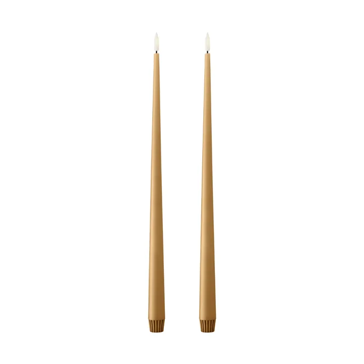 ester & erik kronljus LED 2-pack - 27 Almond butter, 40 cm - ester & erik