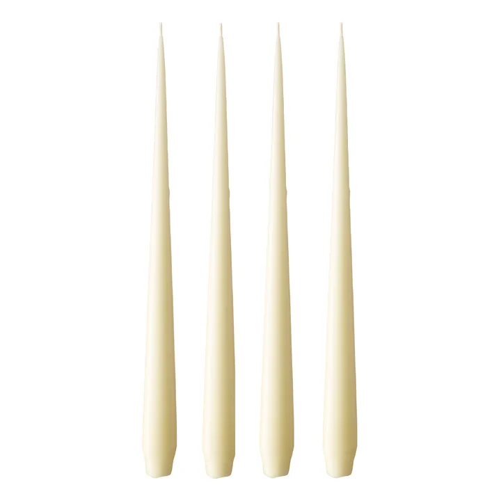 ester & erik ljus 4-pack matt - Buttermilk 17, 32 cm - ester & erik
