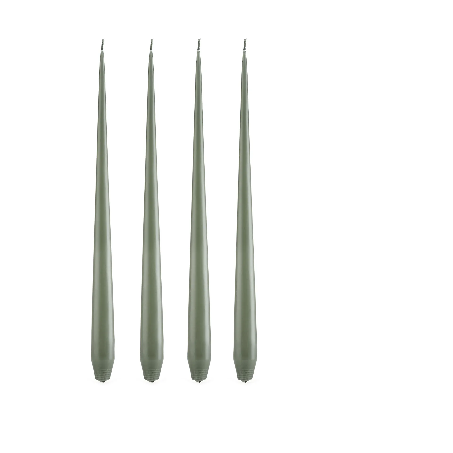 ester & erik ljus 4-pack matt, green soil, 32 cm ester & erik