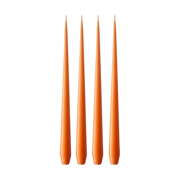 ester & erik ljus 4-pack matt - Mild orange 16, 42 cm - ester & erik