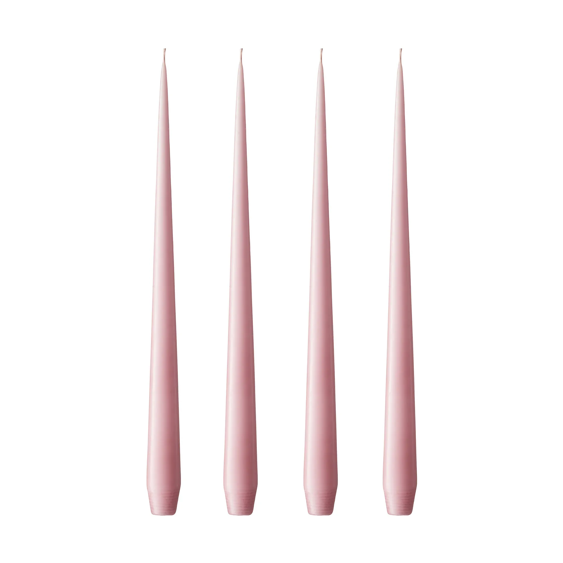 ester & erik ljus 4-pack matt, old rose, 32 cm ester & erik