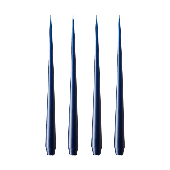 ester & erik ljus 4-pack matt - royal navy, 32 cm - ester & erik