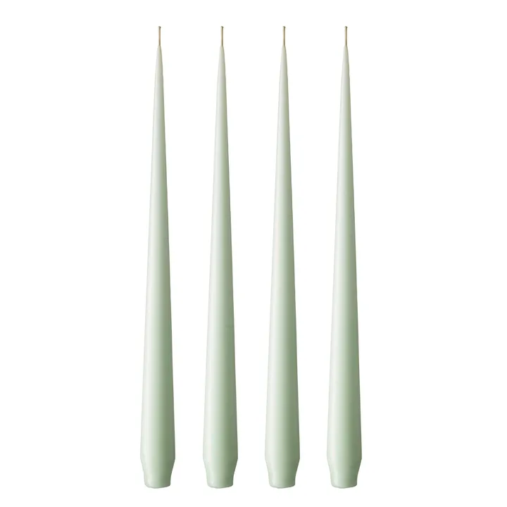ester & erik ljus 4-pack matt - Water mint 03, 42 cm - ester & erik