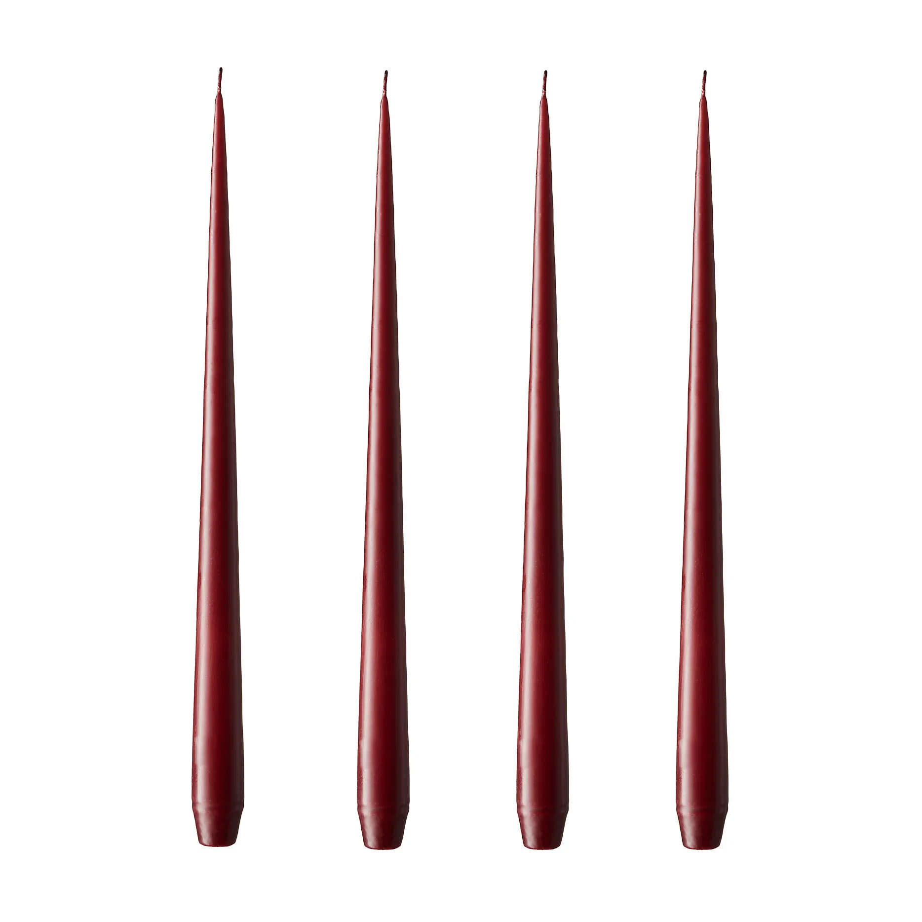 ester & erik ljus 4-pack matt, Wine, 32 cm ester & erik