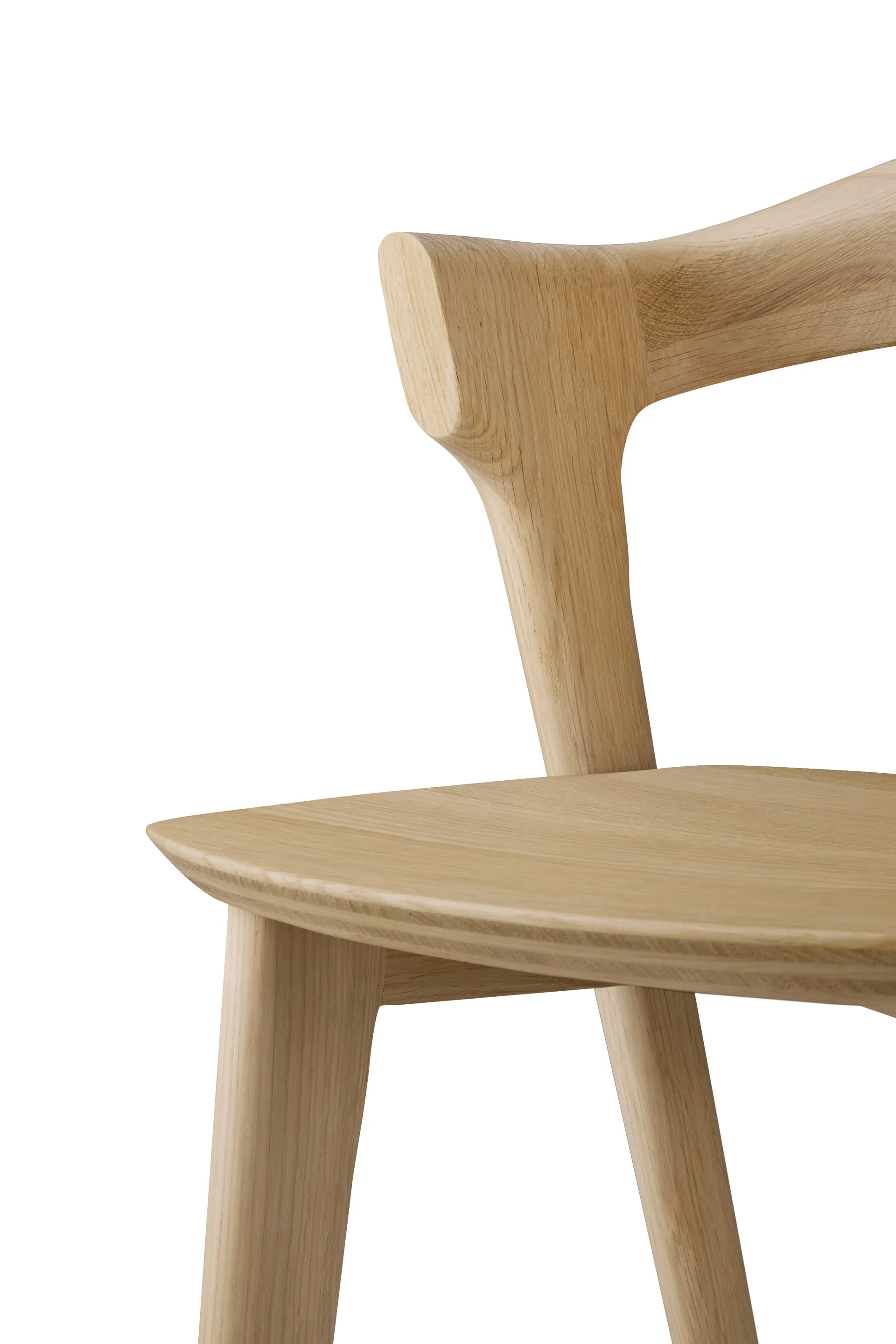 Bok barstol, Lackerad ek, 75 cm Ethnicraft