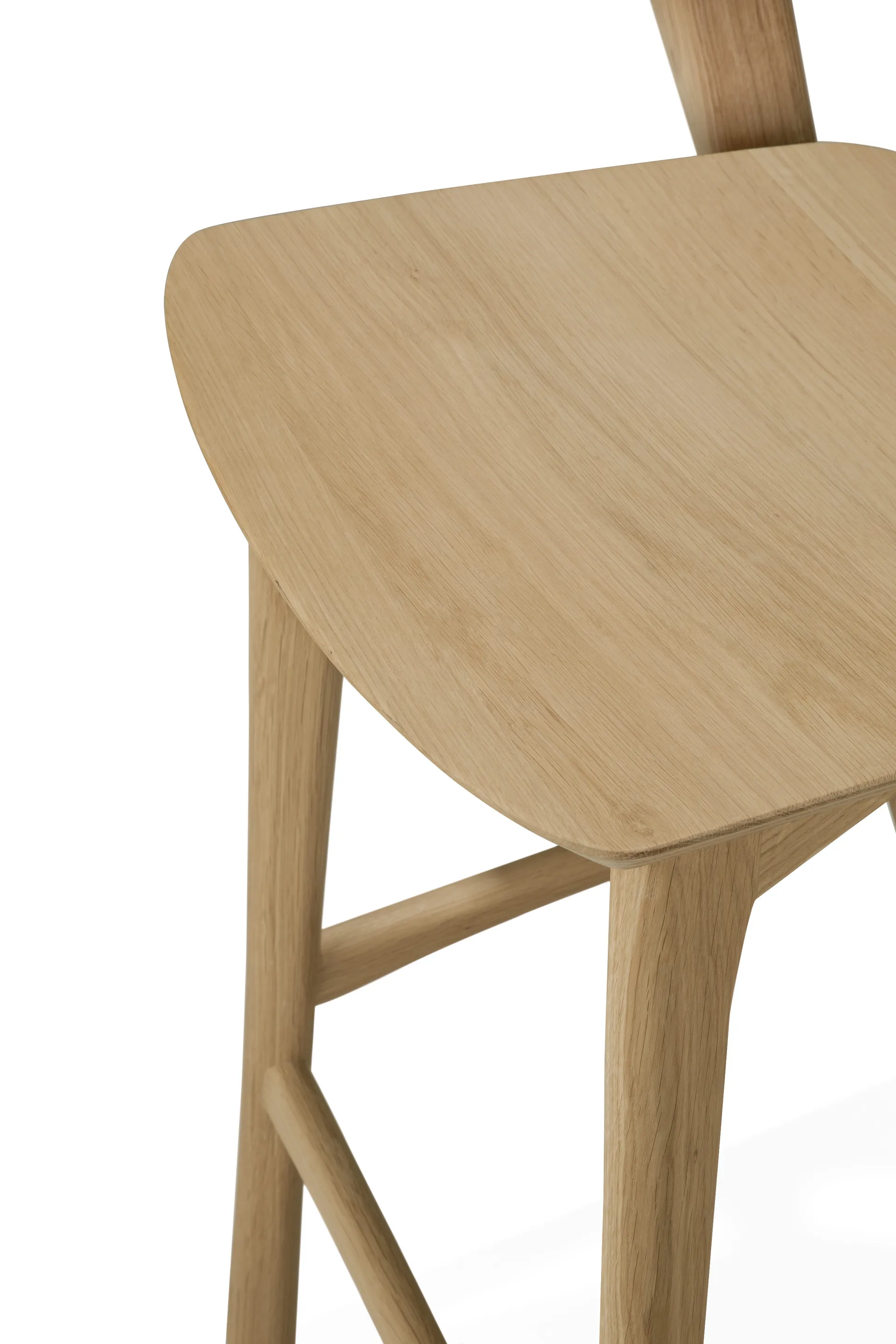 Bok barstol, Lackerad ek, 75 cm Ethnicraft