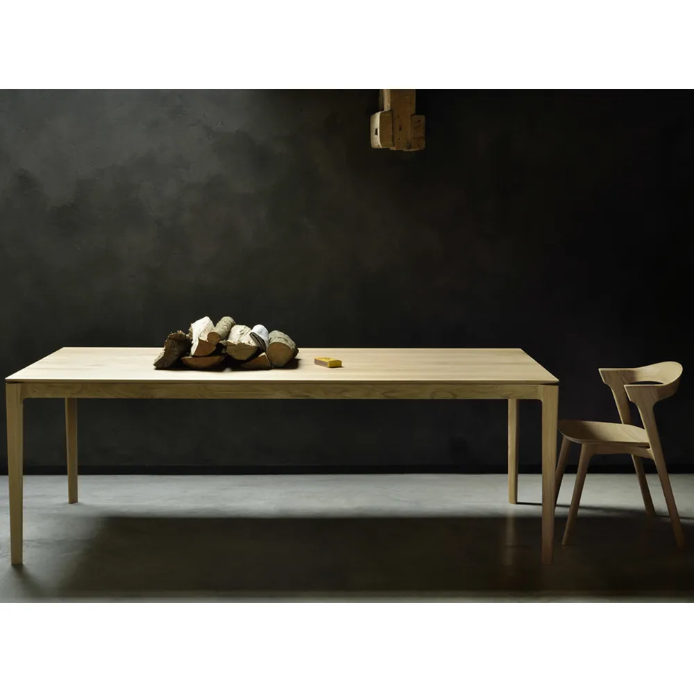Bok matbord 160x80 cm, Svartbetsad ek Ethnicraft