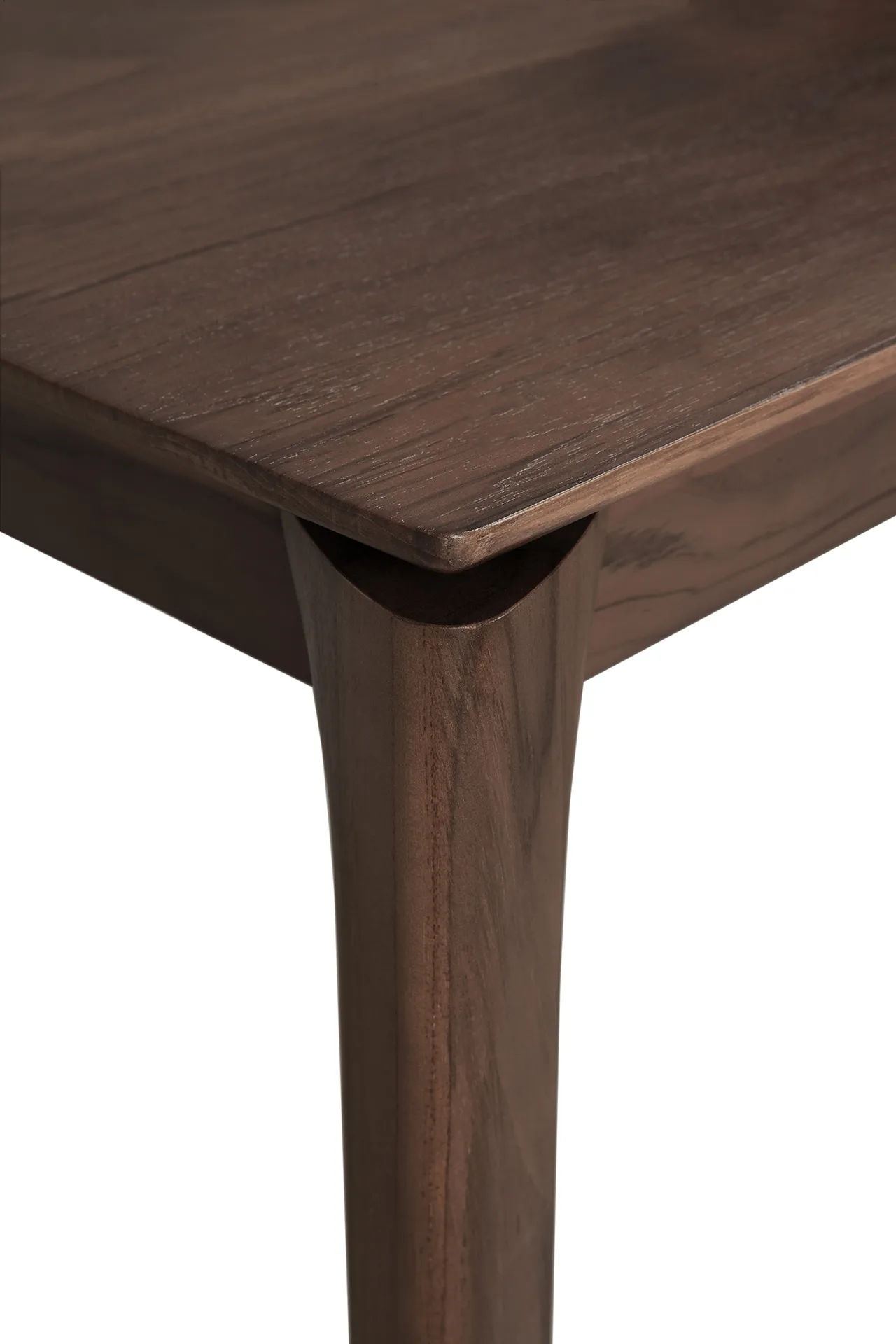 Bok matbord 180x90 cm, Lackad teak brown Ethnicraft