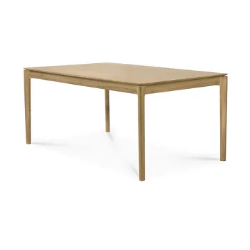 Bok utdragbart matbord - Lackerad ek, 90x140/220 cm - Ethnicraft