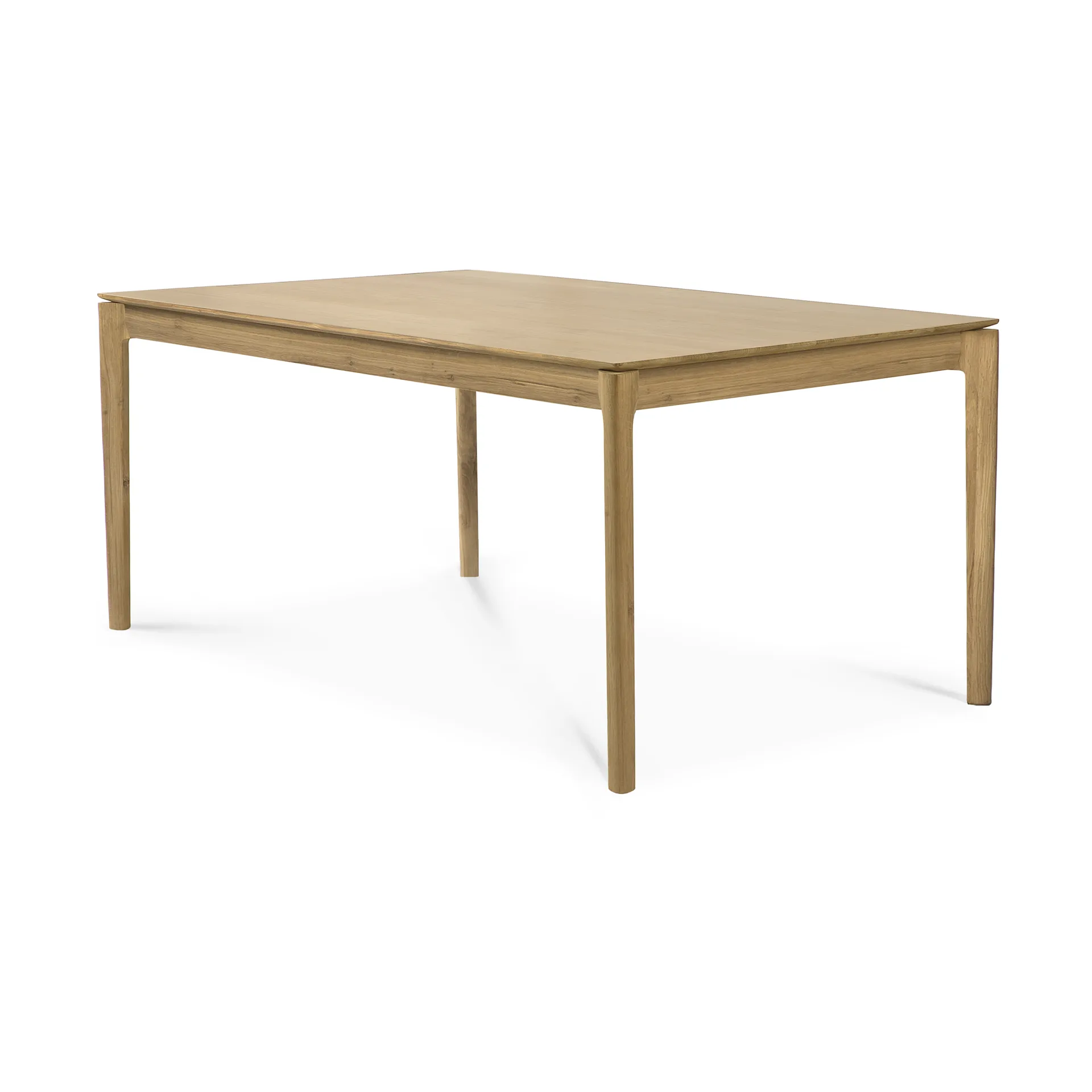 Bok utdragbart matbord, Lackerad ek, 90x160/240 cm Ethnicraft